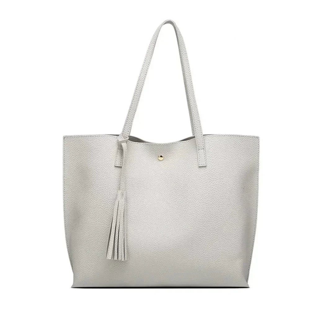 Bolso de Hombro de Cuero Suave Istar