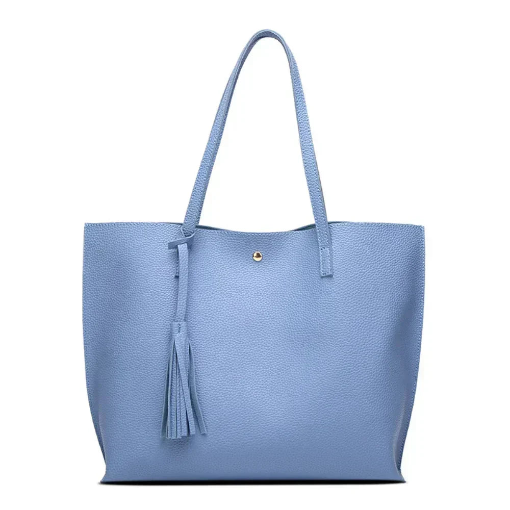 Bolso de Hombro de Cuero Suave Istar