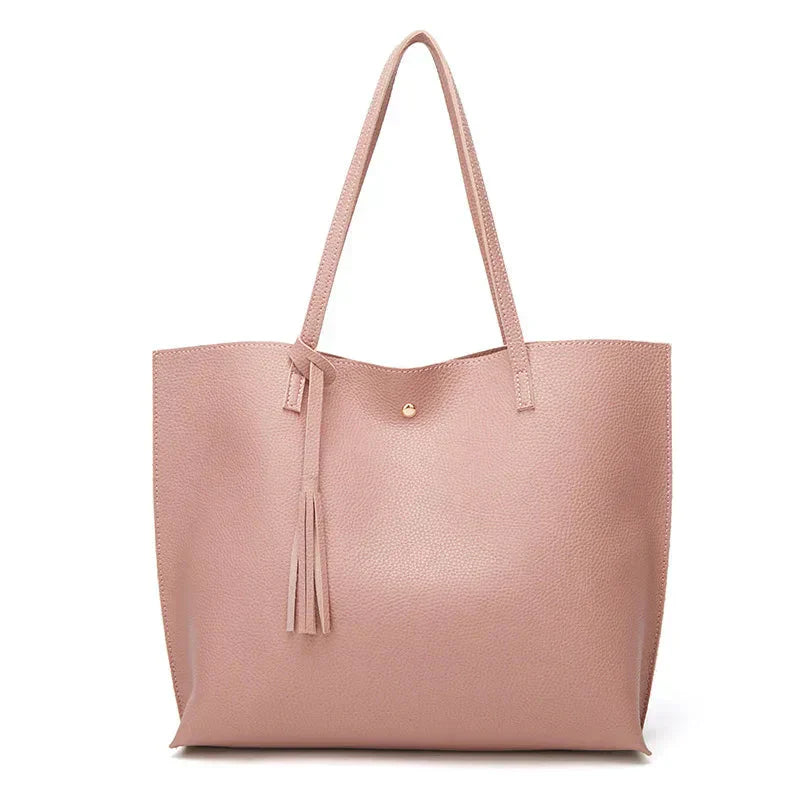 Bolso de Hombro de Cuero Suave Istar