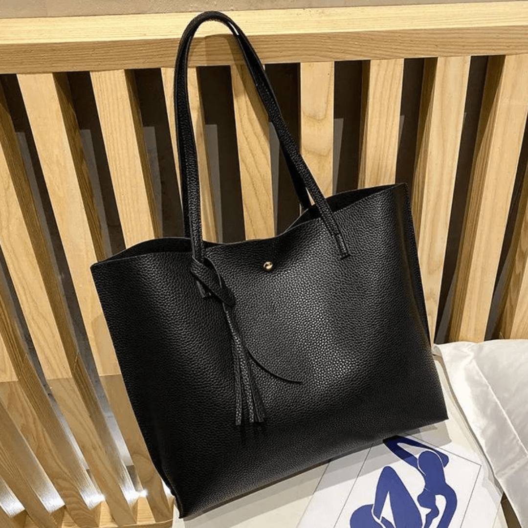 Bolso de Hombro de Cuero Suave Istar