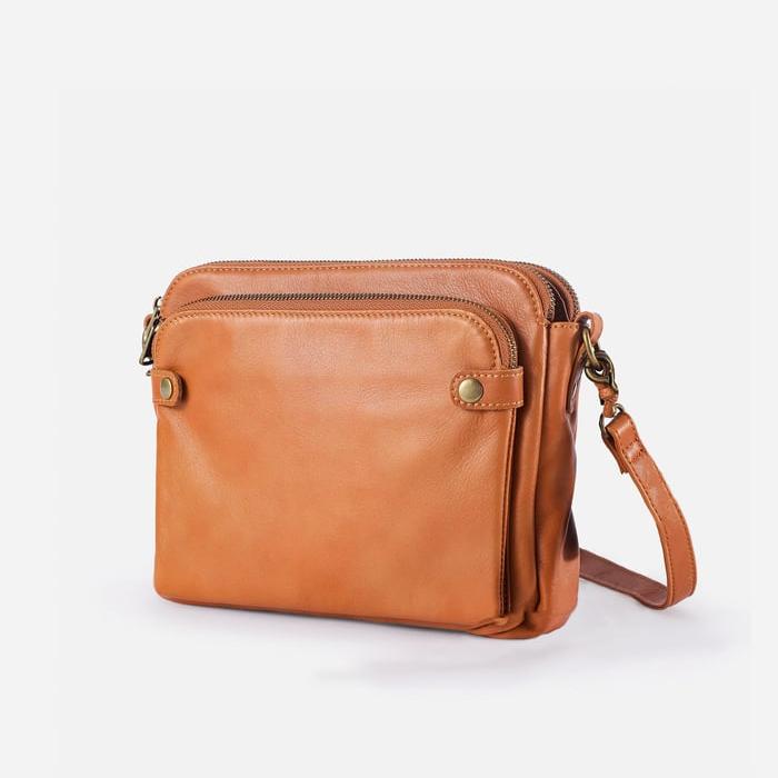 Jovie - Elegante Bolsa Cruzada de Tres Capas