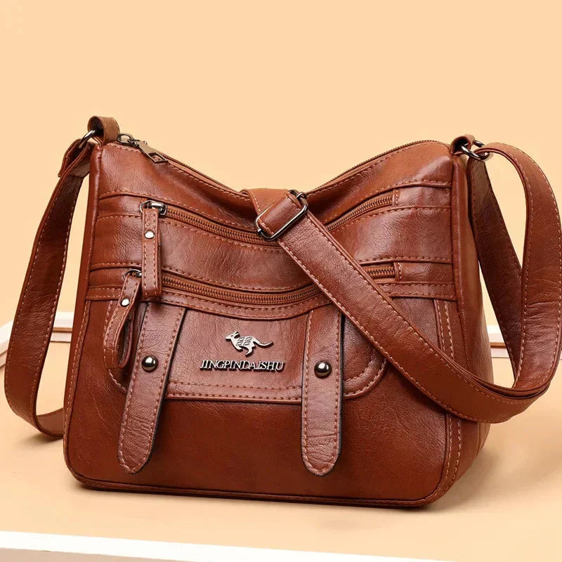 Bolso de Cuero para Mujer Carry