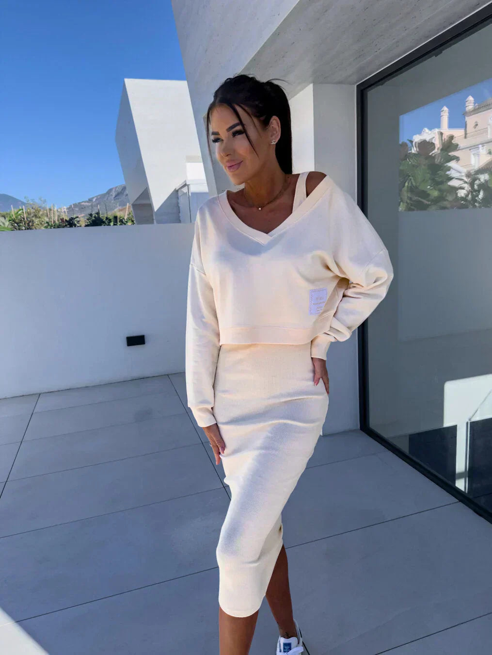 JAZMÍN – CONJUNTO CASUAL CHIC DE DOS PIEZAS