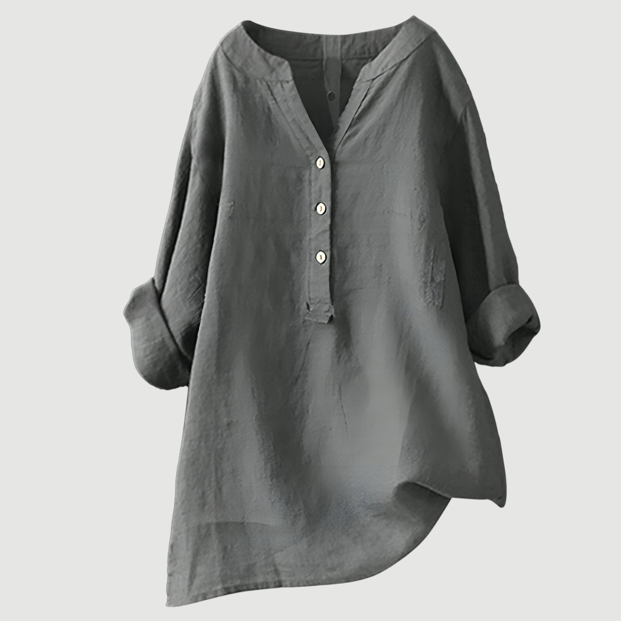 Nayeli™ - CAMISA LIGERA Y CÓMODA CON BOTONES