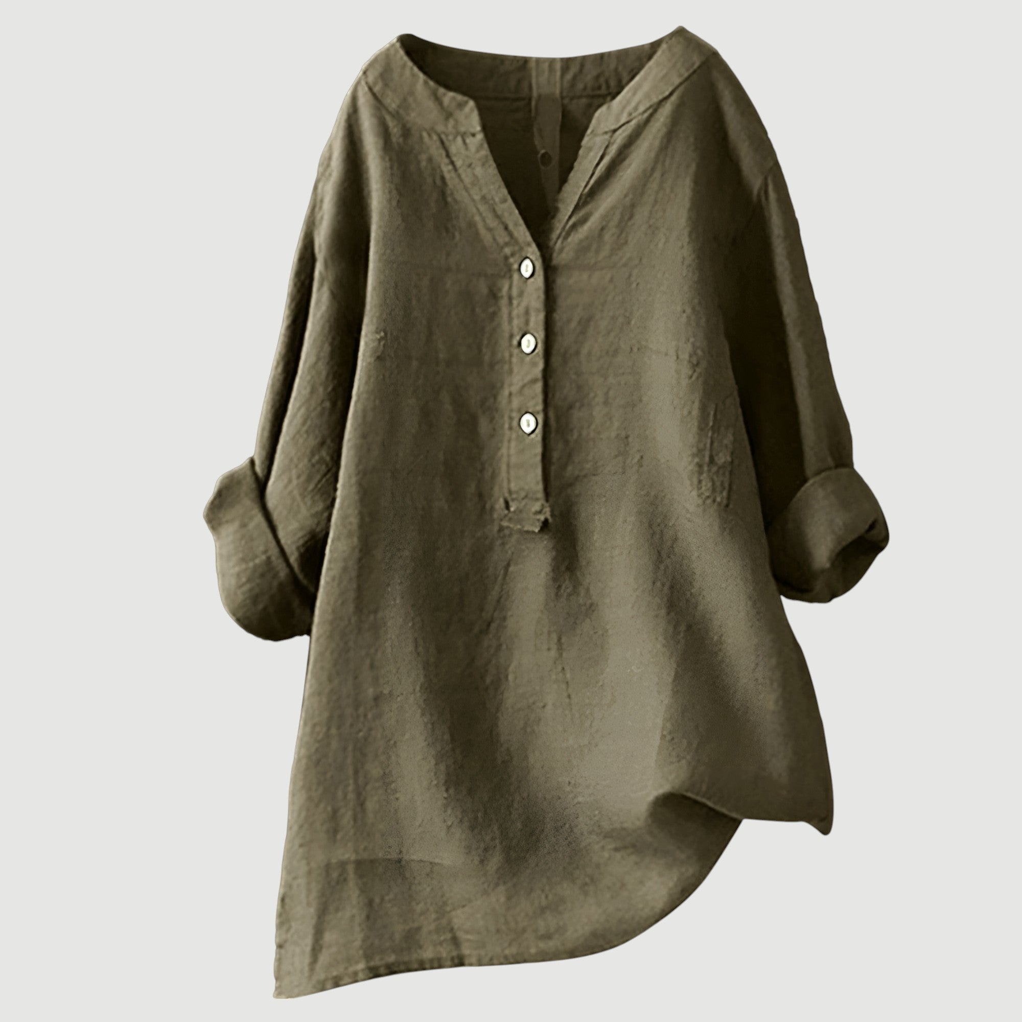 Nayeli™ - CAMISA LIGERA Y CÓMODA CON BOTONES