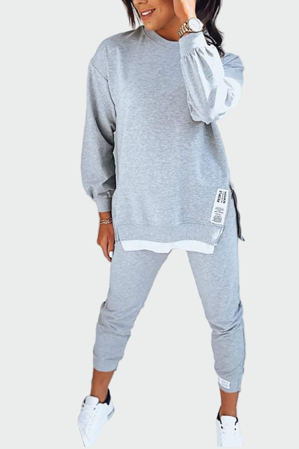 Conjunto Relajado Bicolor