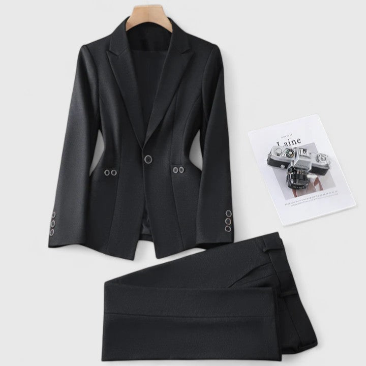 Alayzia - Conjunto de Blazer Sofisticado