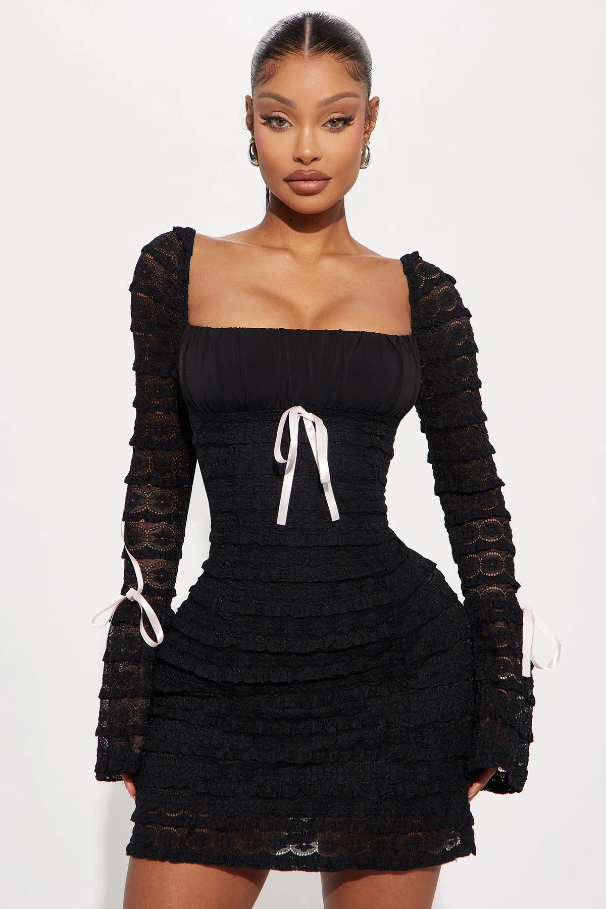 Eloria Ruché Vestido Mini