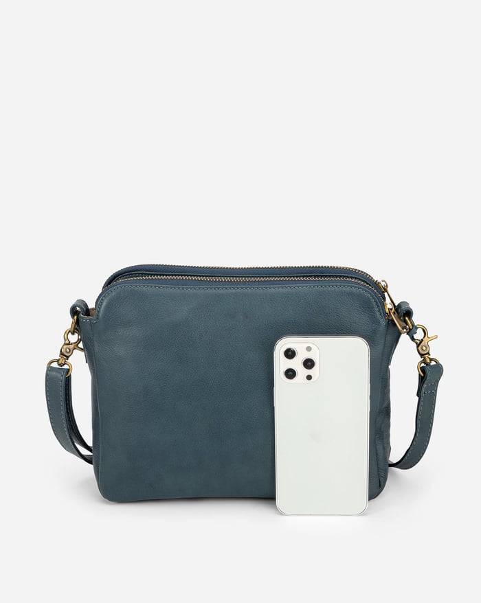 Jovie - Elegante Bolsa Cruzada de Tres Capas