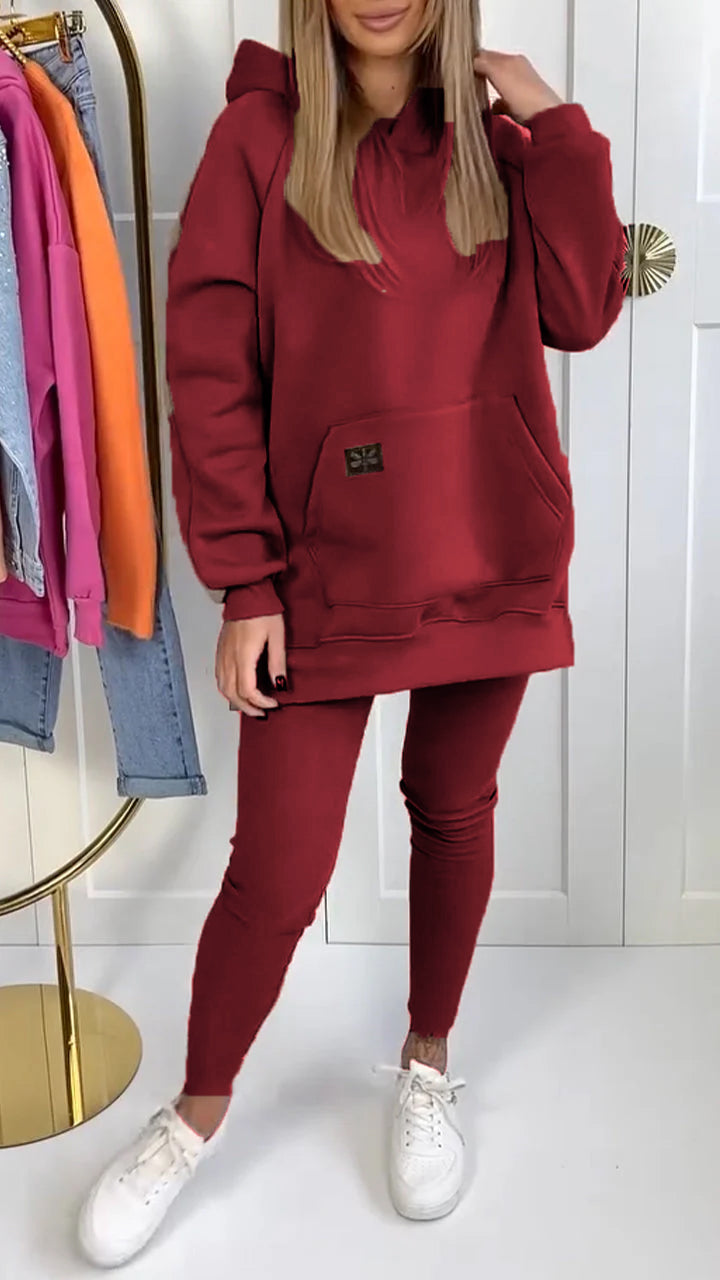 Nerina | Conjunto de Sudadera Casual y Leggings