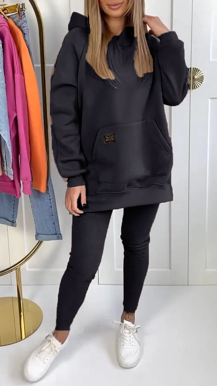 Nerina | Conjunto de Sudadera Casual y Leggings