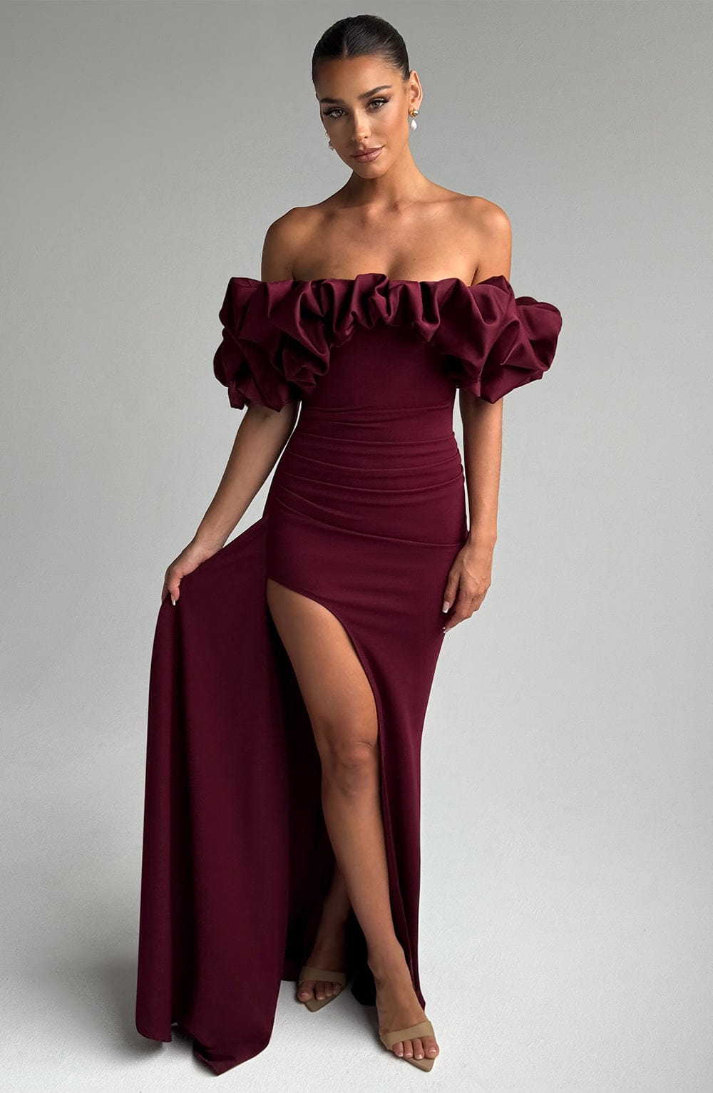 Vestido Elvira Cherry Maxi