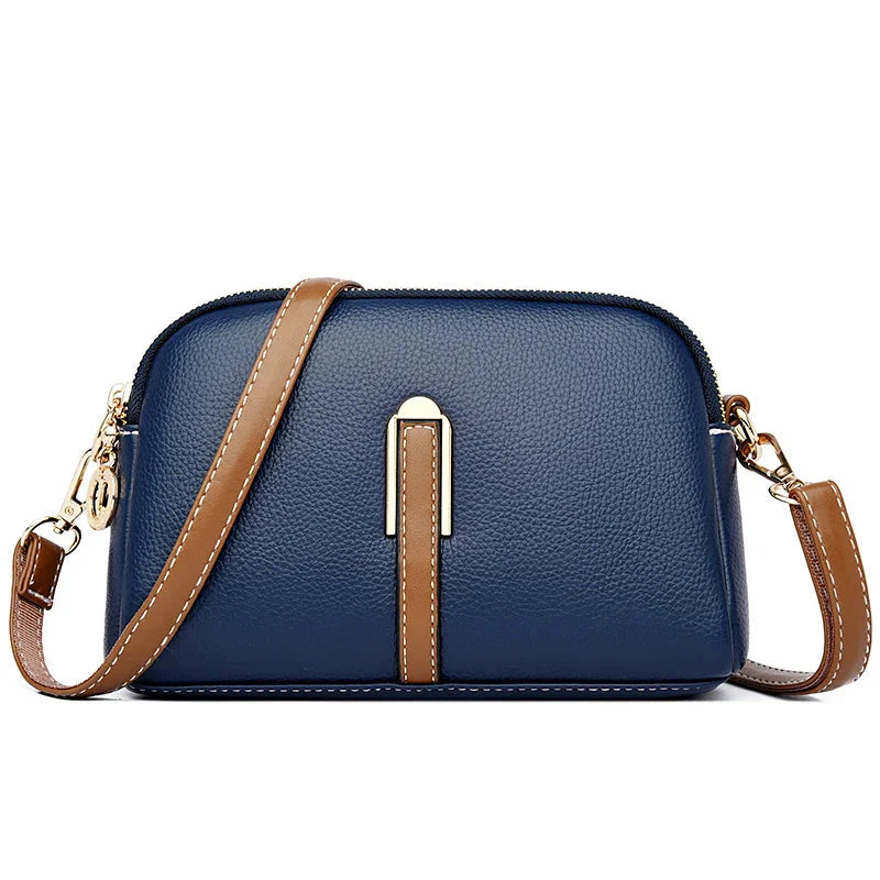 Penélope | Bolso de Hombro Compacto de Cuero Suave