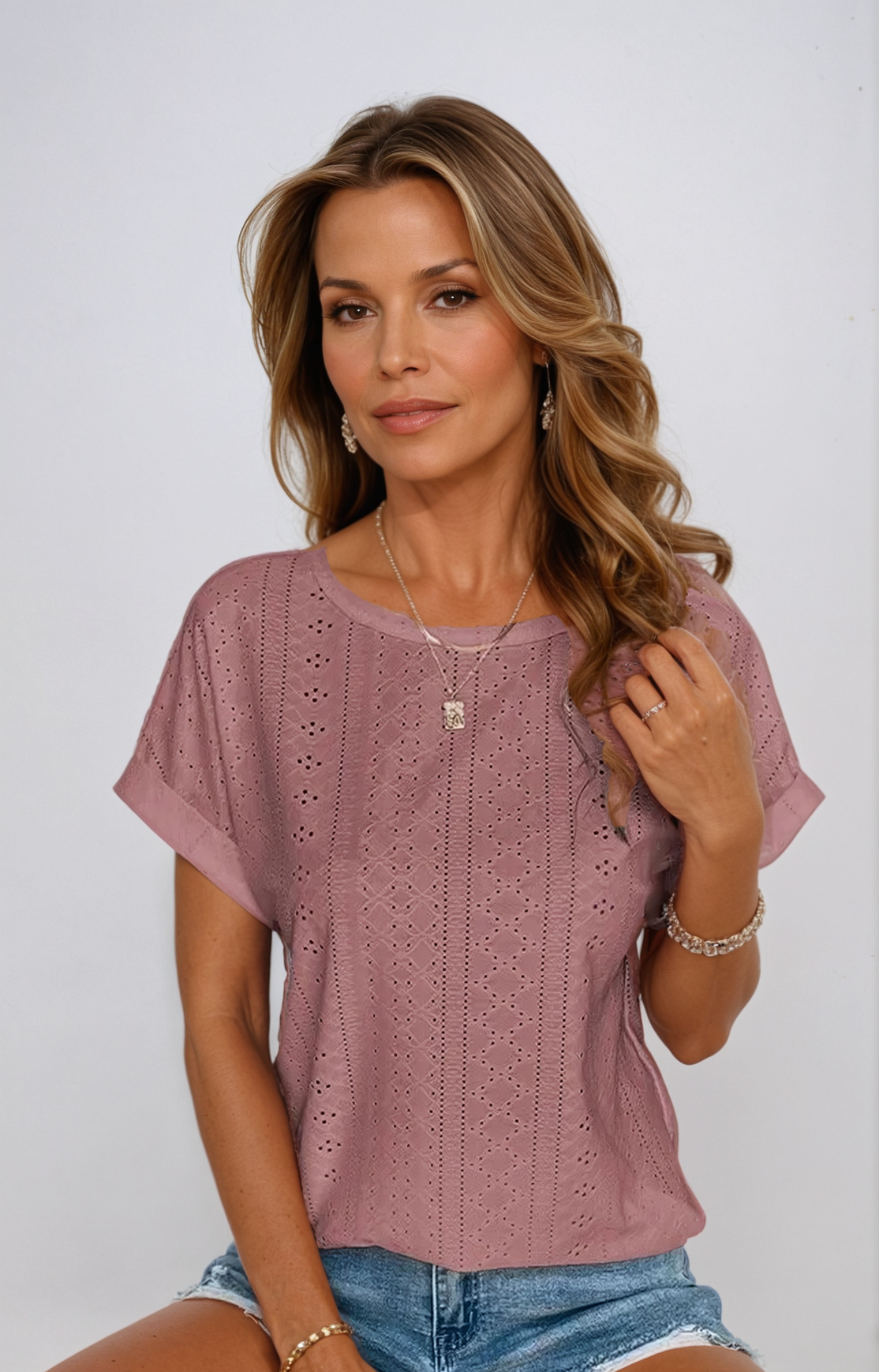 Riza™ | Top Ojal Casual