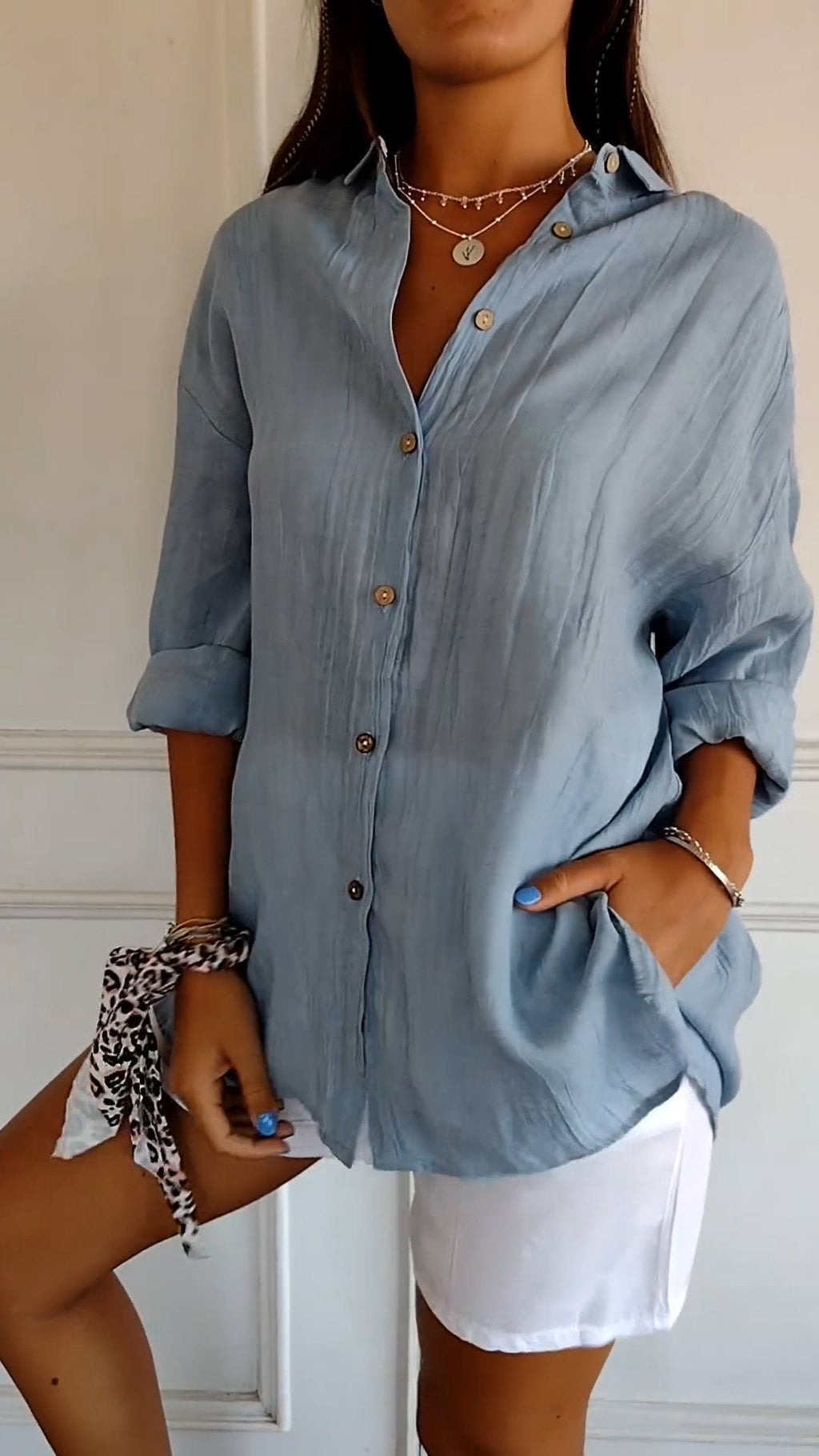 Emily | Blusa Oversized Elegante