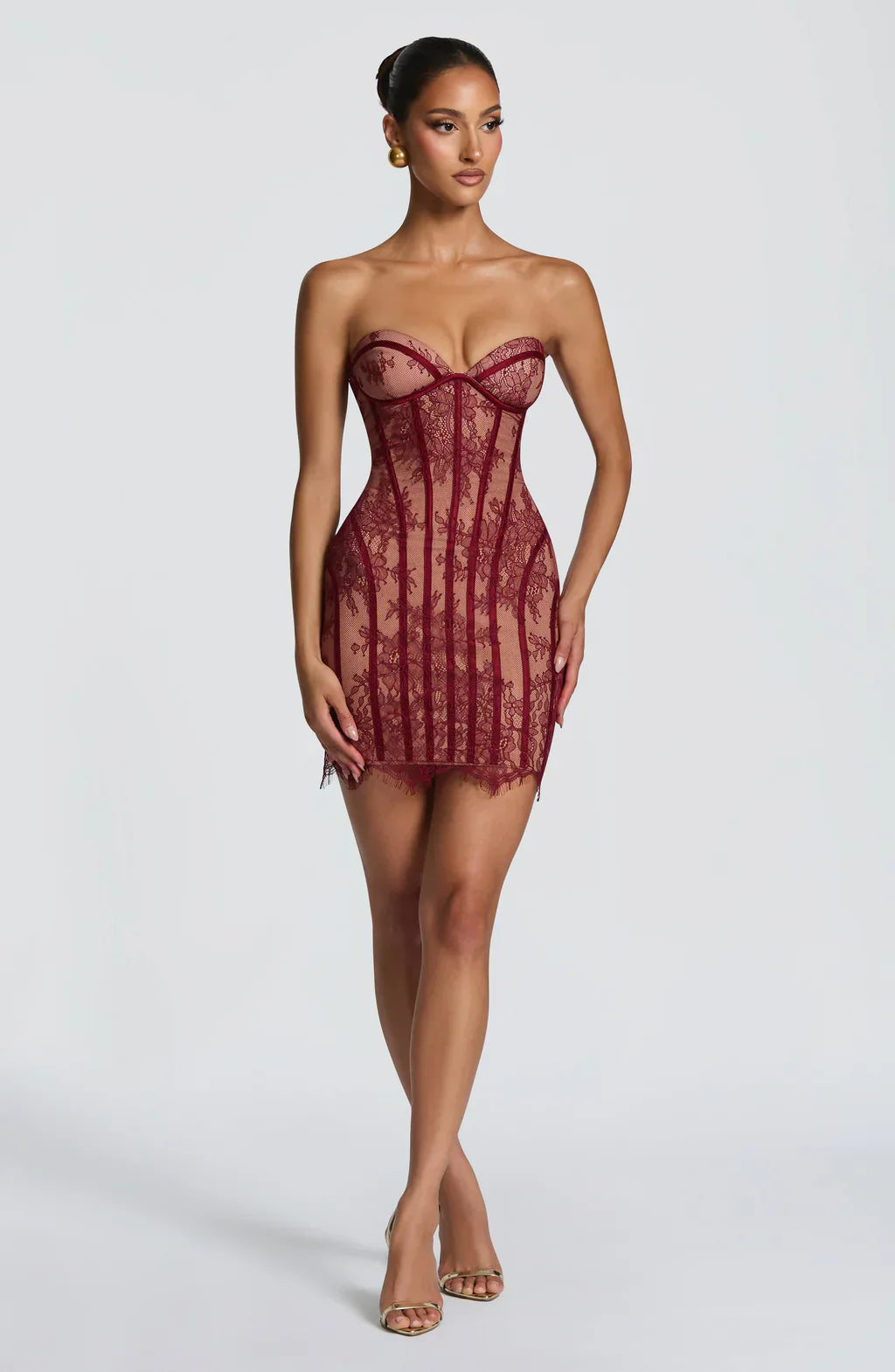 Vestido Lucette Lace Mini