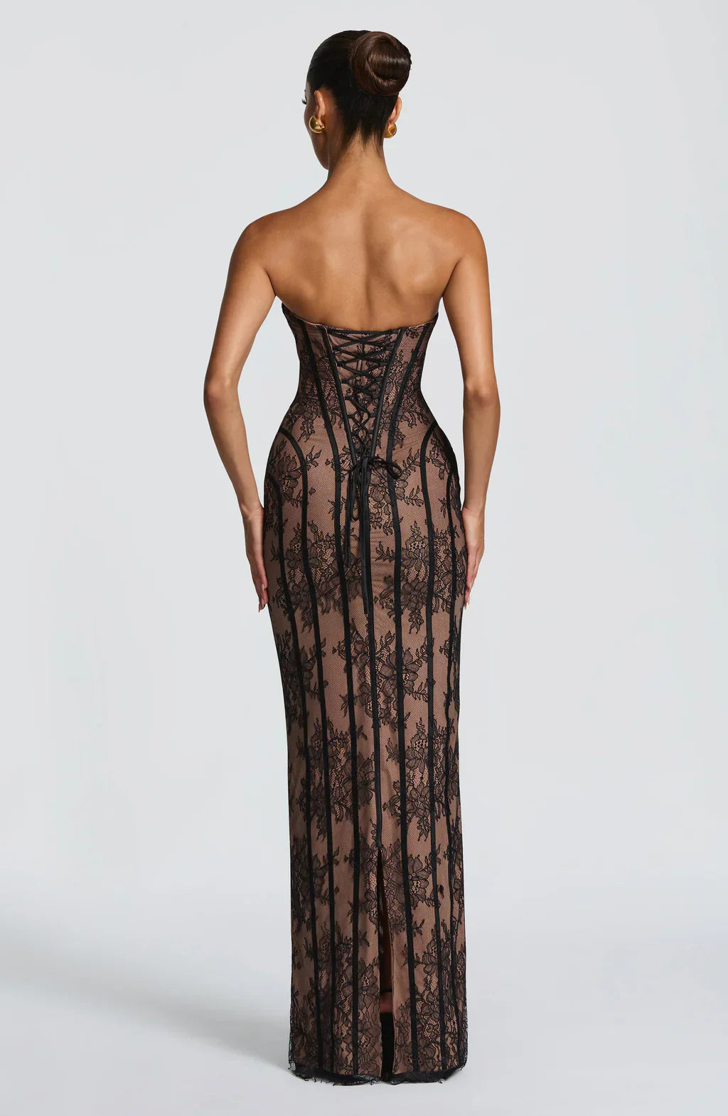 Vestido Lucette Lace Maxi
