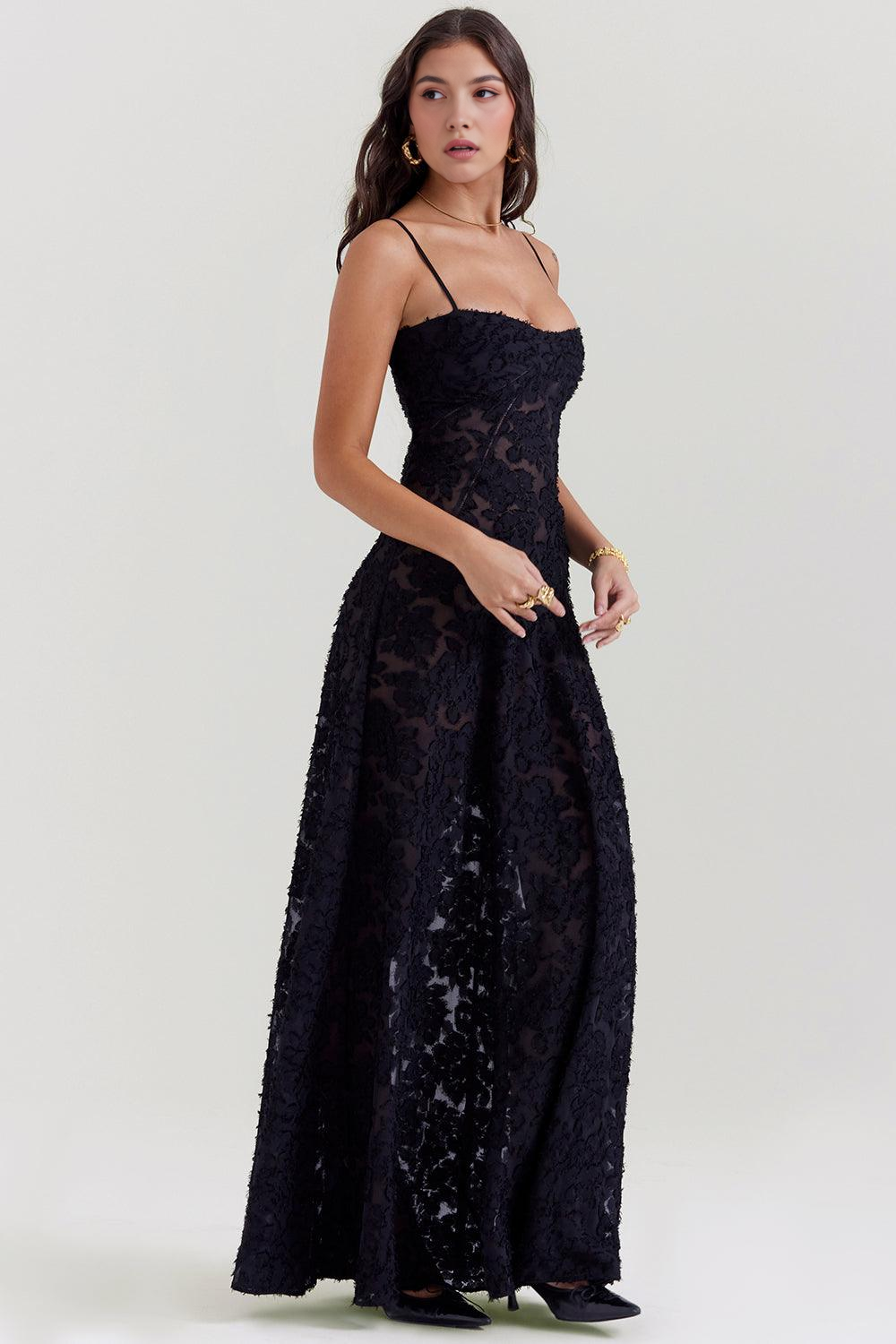 NOIR - Vestido de Noche Seren