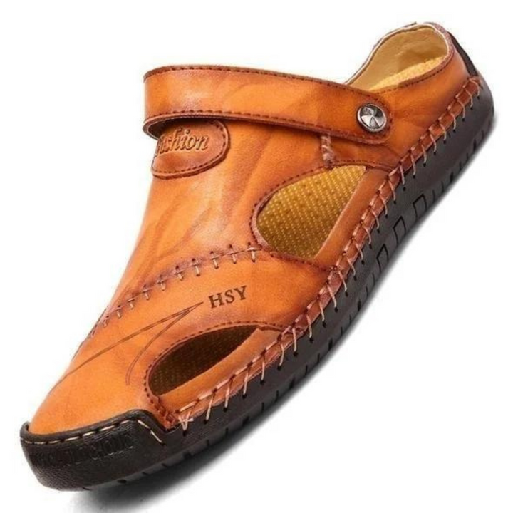 Niguel | Cómodas sandalias de piel para hombre