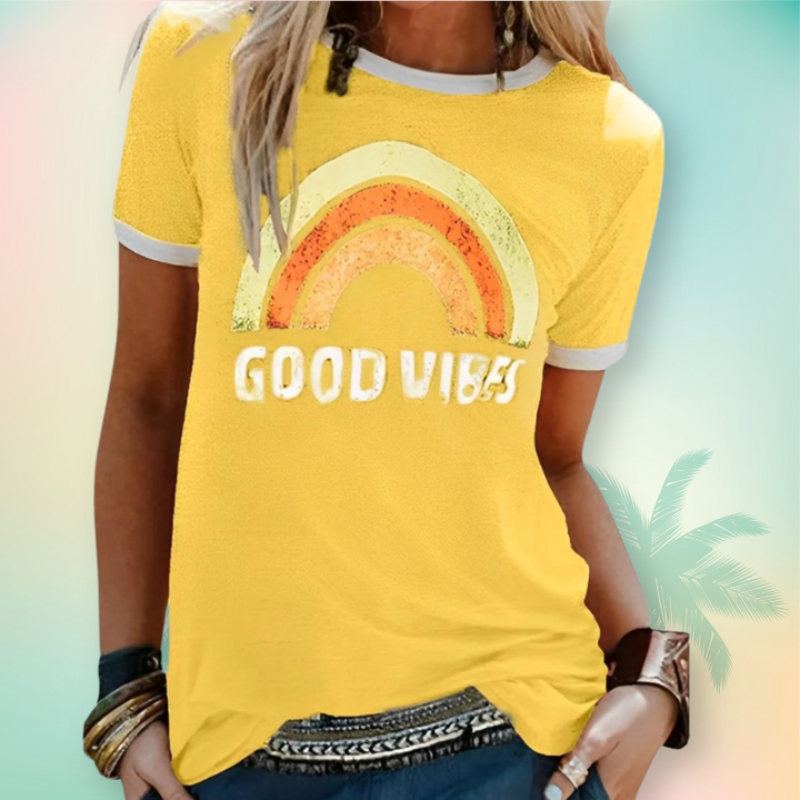 Caitlin | Good Vibes Camisa