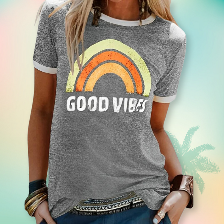 Caitlin | Good Vibes Camisa