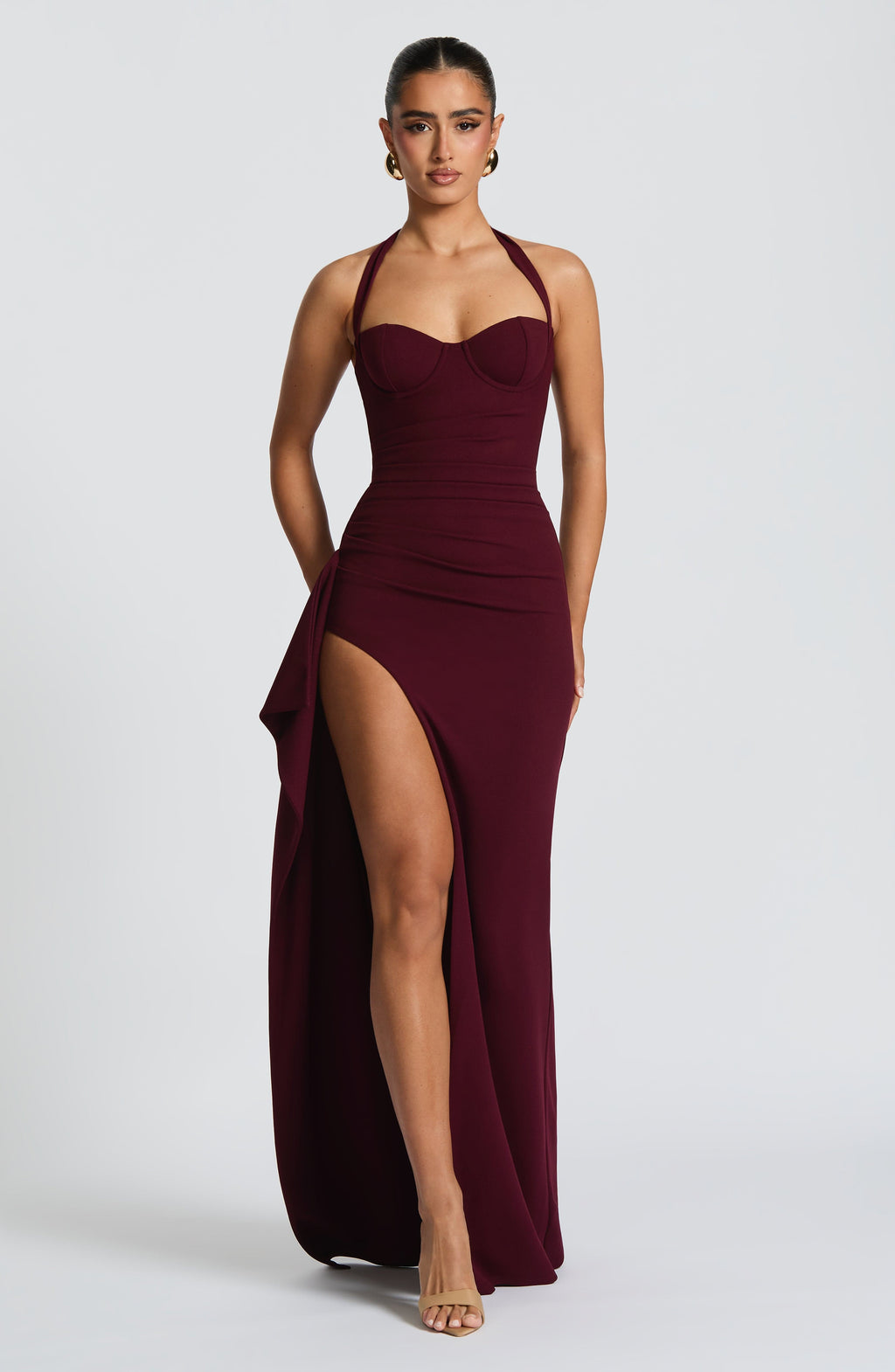 Rosa Lumina Vestido Maxi