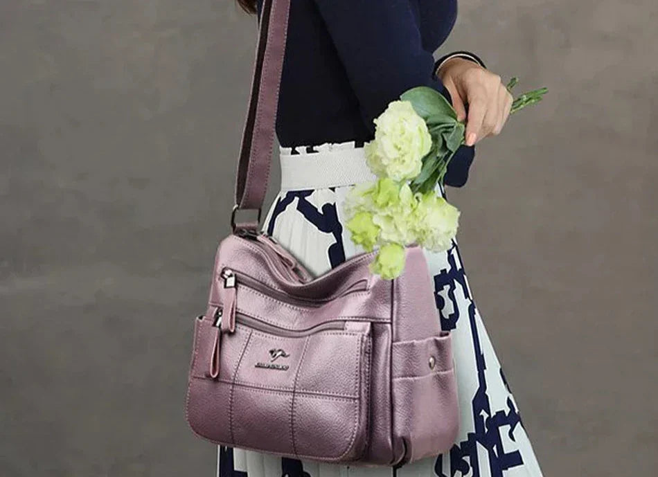 Bolso de Cuero de Lujo Zari