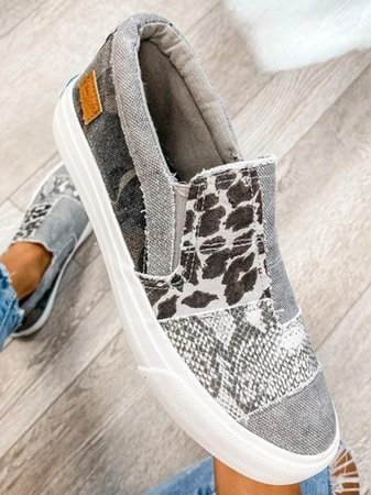 Como - Zapatillas Snug Patchwork