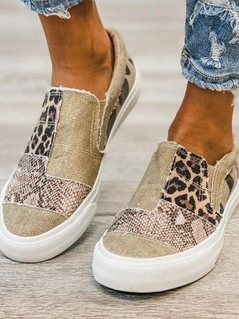 Como - Zapatillas Snug Patchwork