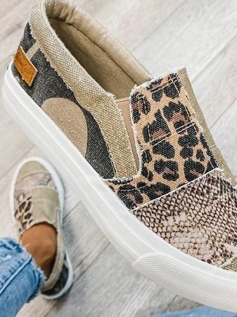 Como - Zapatillas Snug Patchwork