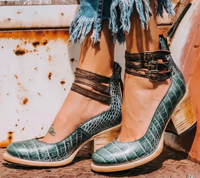 Sorellina - Botines de Cuero Chic