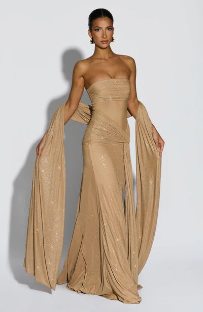 Orlienne Vestido Maxi Brillante