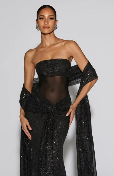 Orlienne Vestido Maxi Brillante