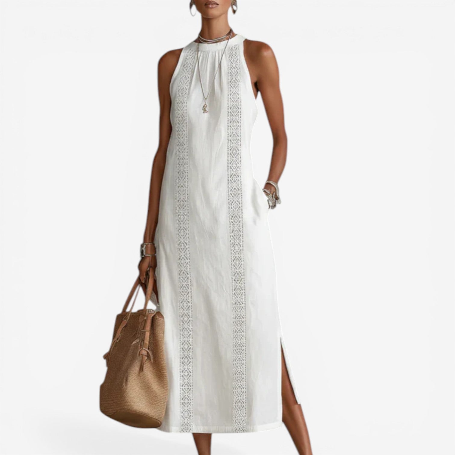 Vestido midi minimalista Althea™