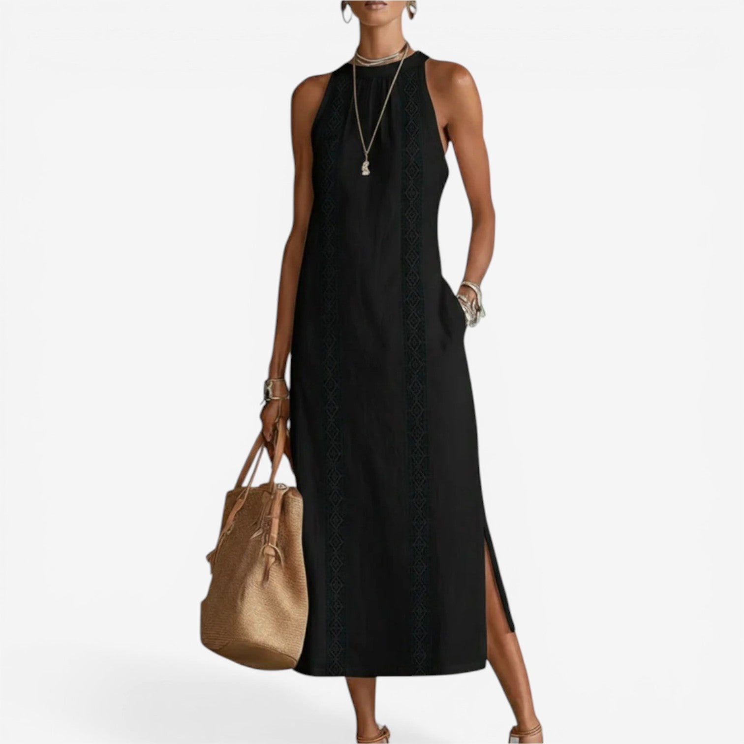 Vestido midi minimalista Althea™