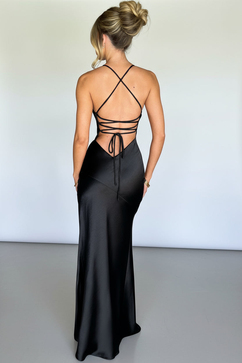 Vestido Livia Satin Maxi