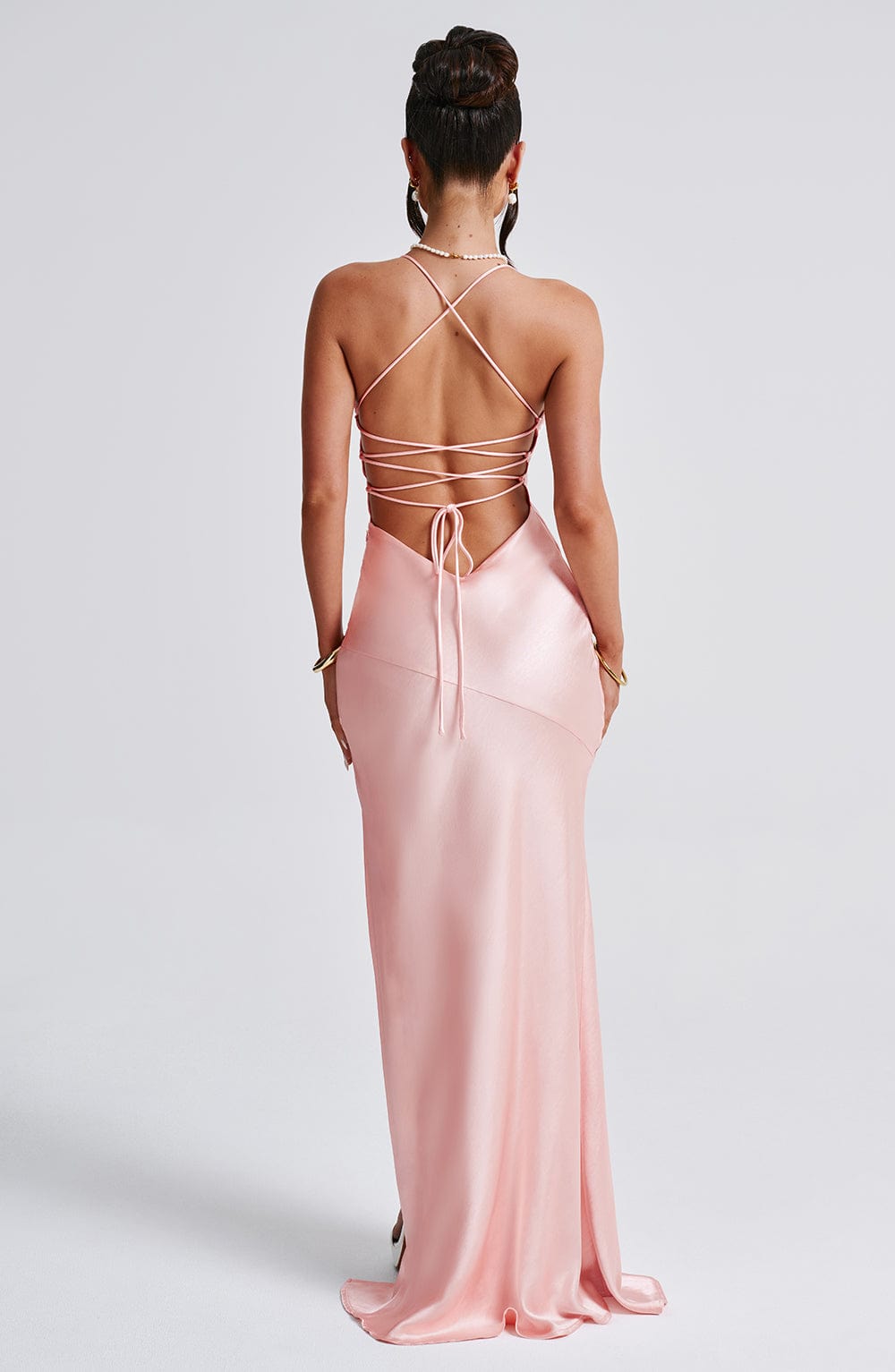Vestido Maxi Sophia Satén