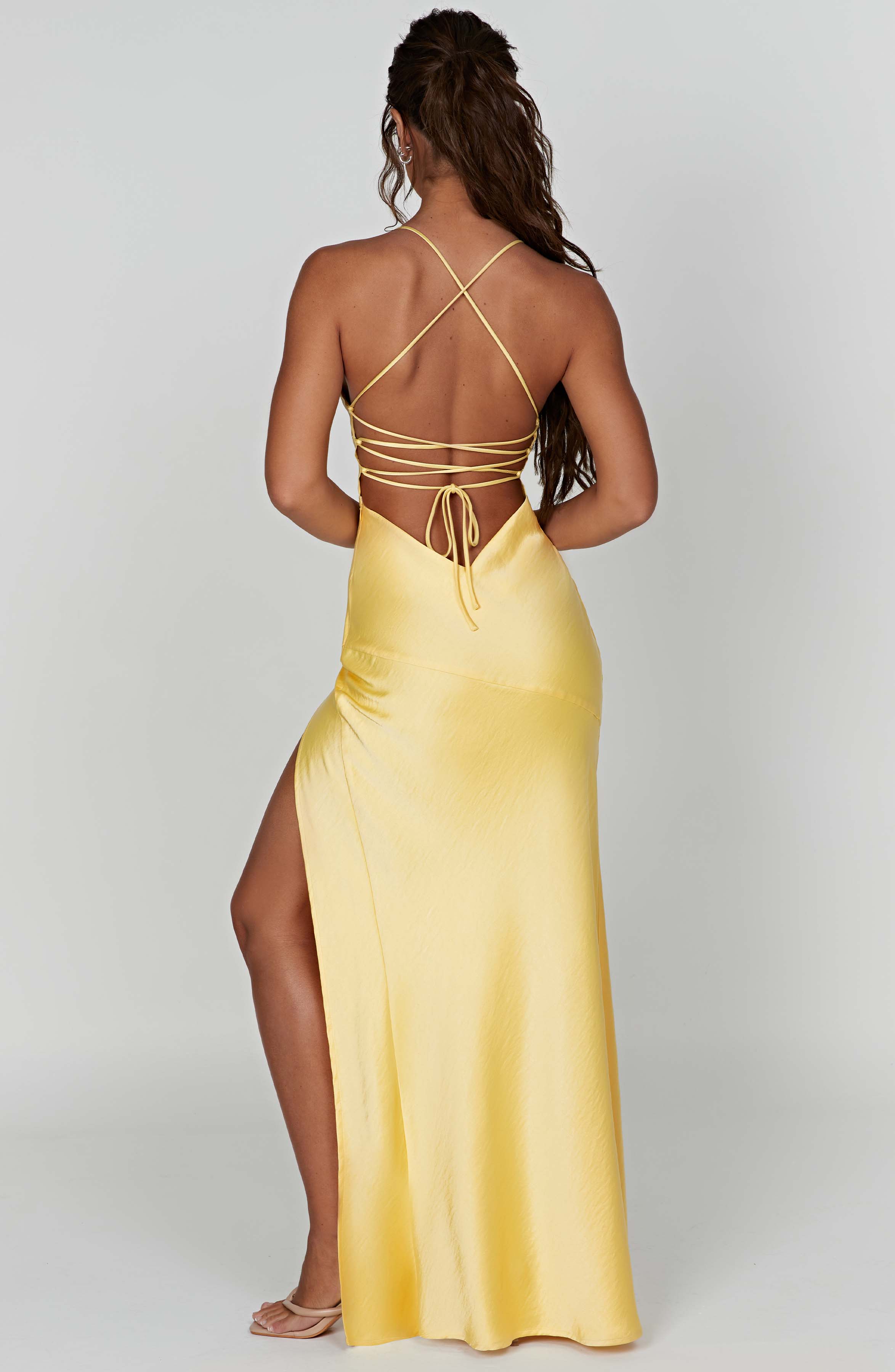 Vestido Maxi Sophia Satén