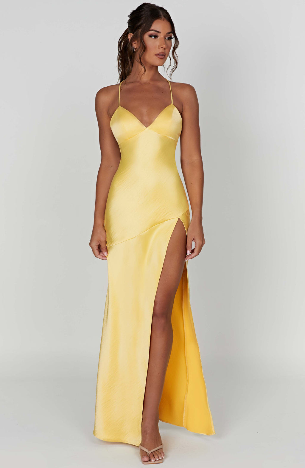 Vestido Maxi Sophia Satén
