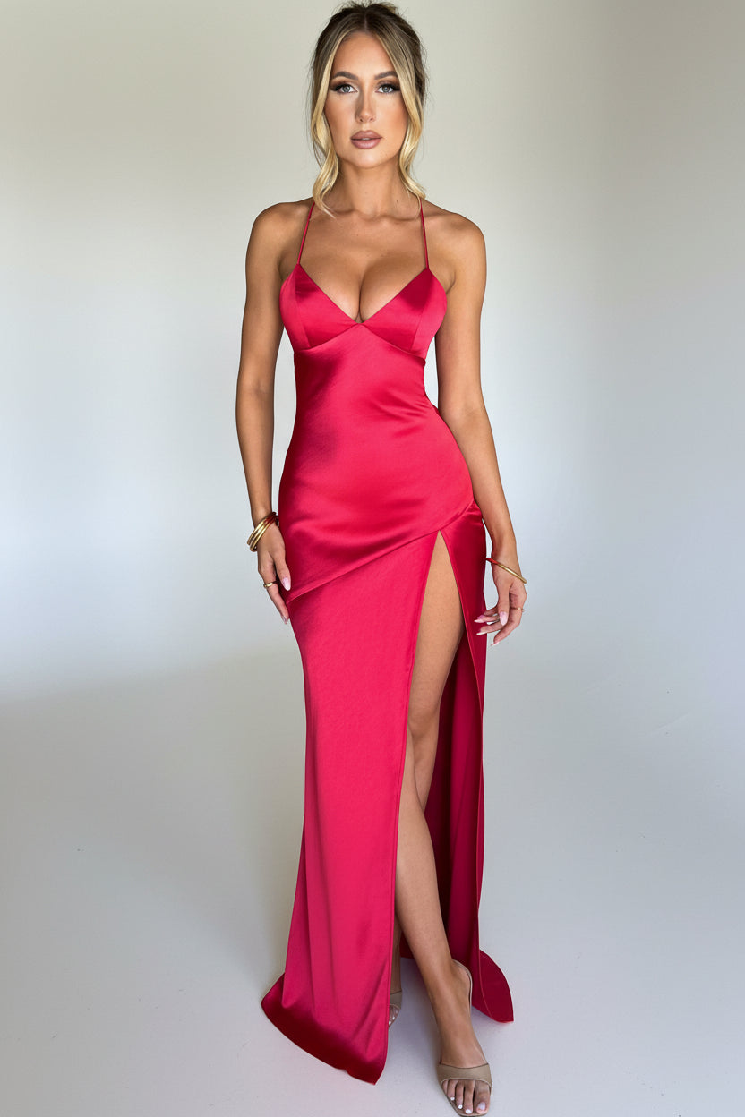 Vestido Livia Satin Maxi