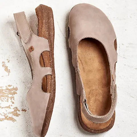 Chiara - Zapatos Slingbacks en Suave Ante