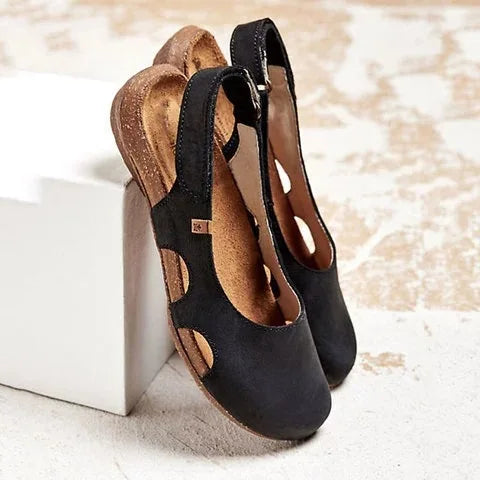 Chiara - Zapatos Slingbacks en Suave Ante