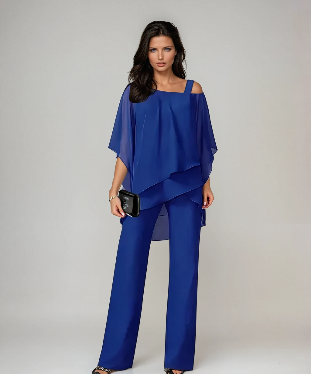 Mariella™ Conjunto de Dos Piezas con Capas