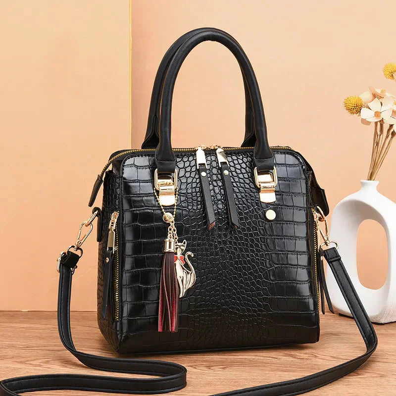 Belen | Bolsa de Cuero de Cocodrilo de Lujo