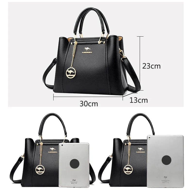 Bolso de Cuero Suave Luxa