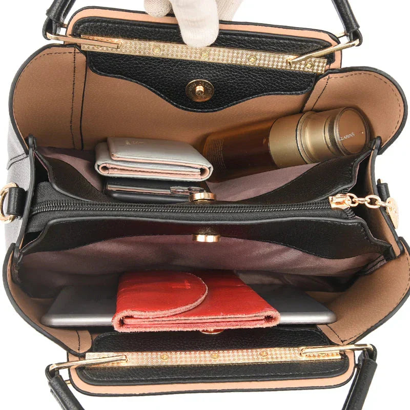 Bolso de Cuero Suave Luxa