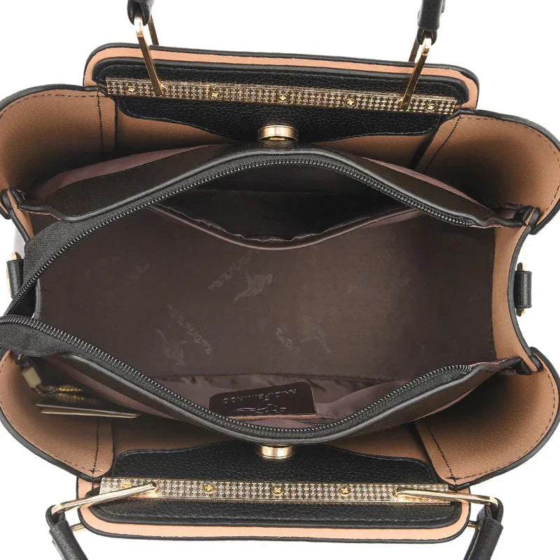 Bolso de Cuero Suave Luxa