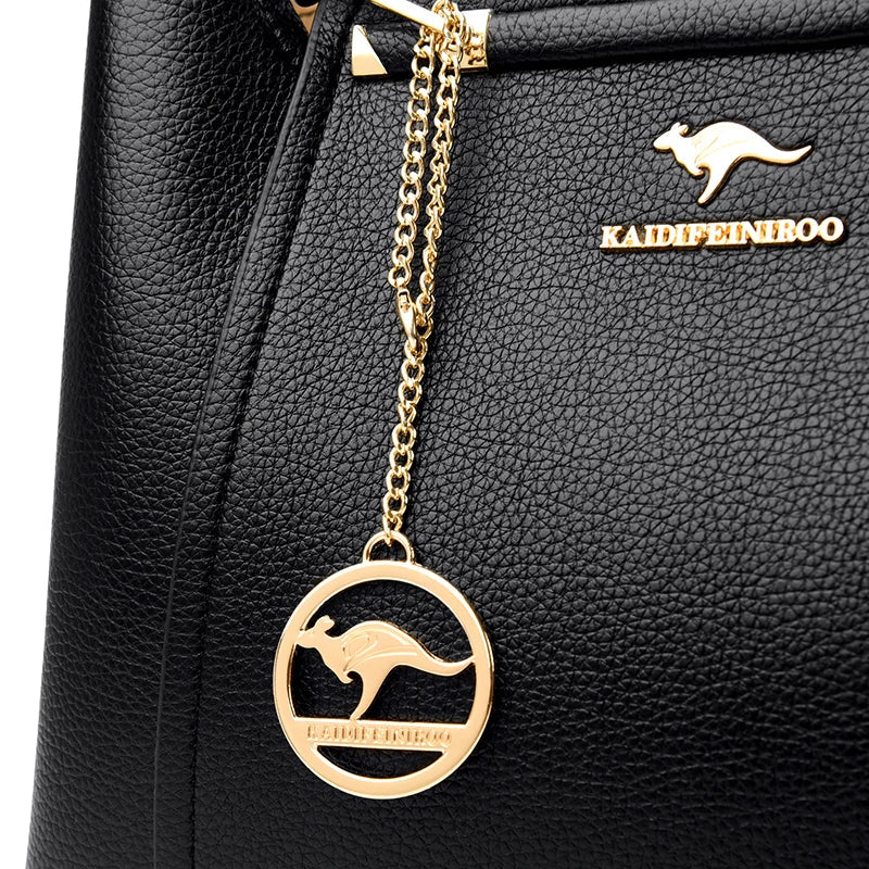 Bolso de Cuero Suave Luxa