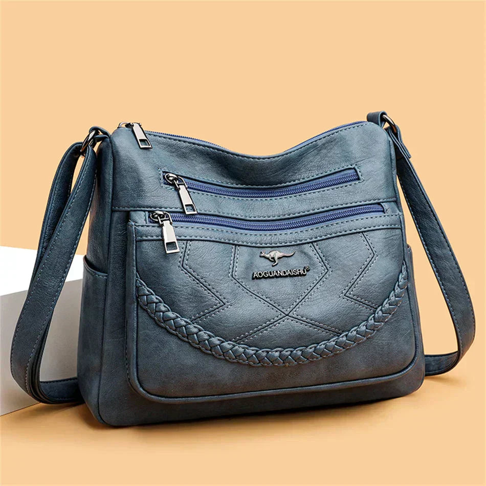 Azalea | Bolso de diseñador de cuero PU suave de lujo