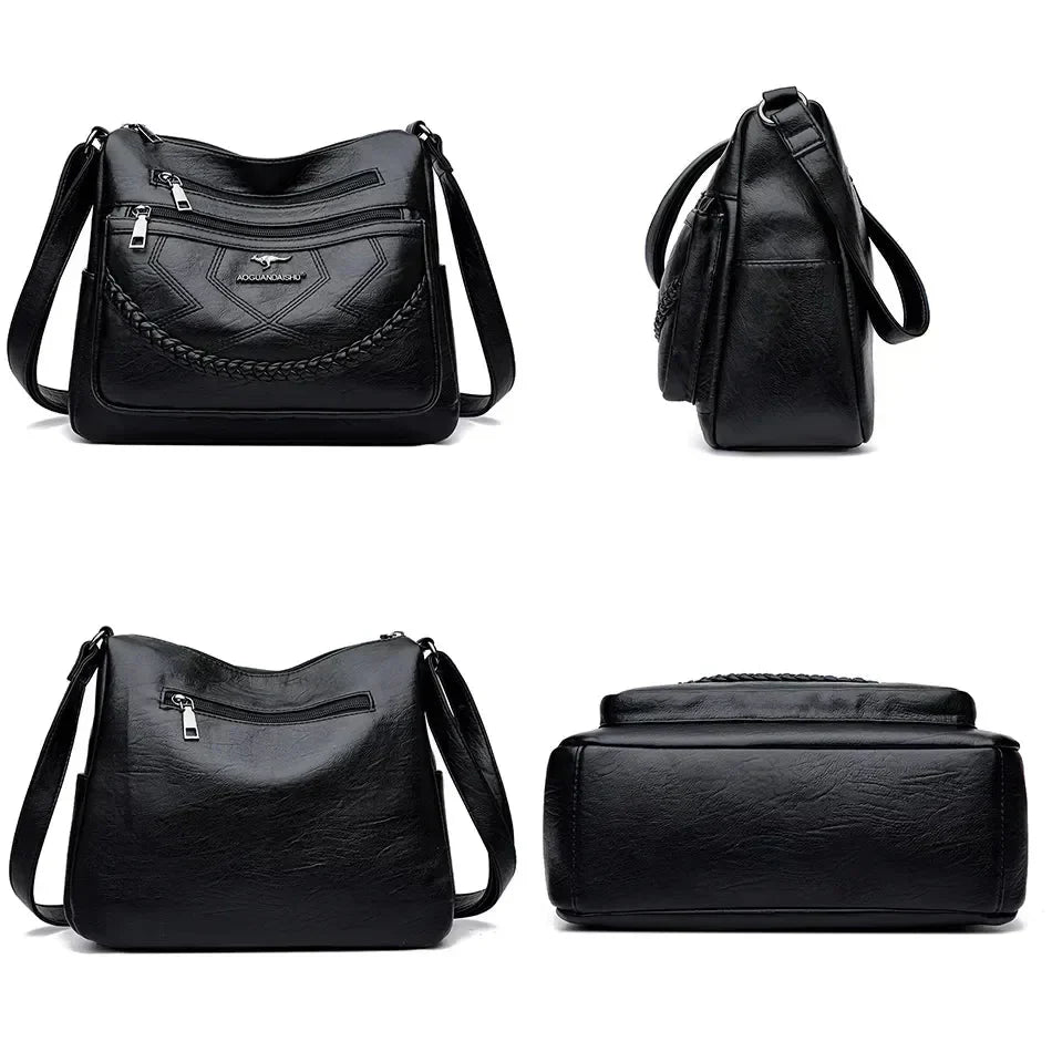Azalea | Bolso de diseñador de cuero PU suave de lujo
